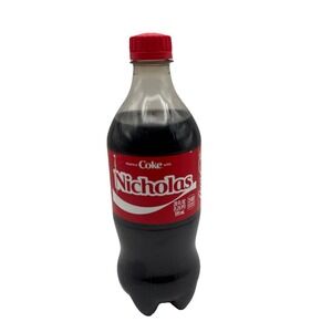 Share A Coke with Nicholas 2025 Personalized Gift Coca Cola‎ Bottle 20oz